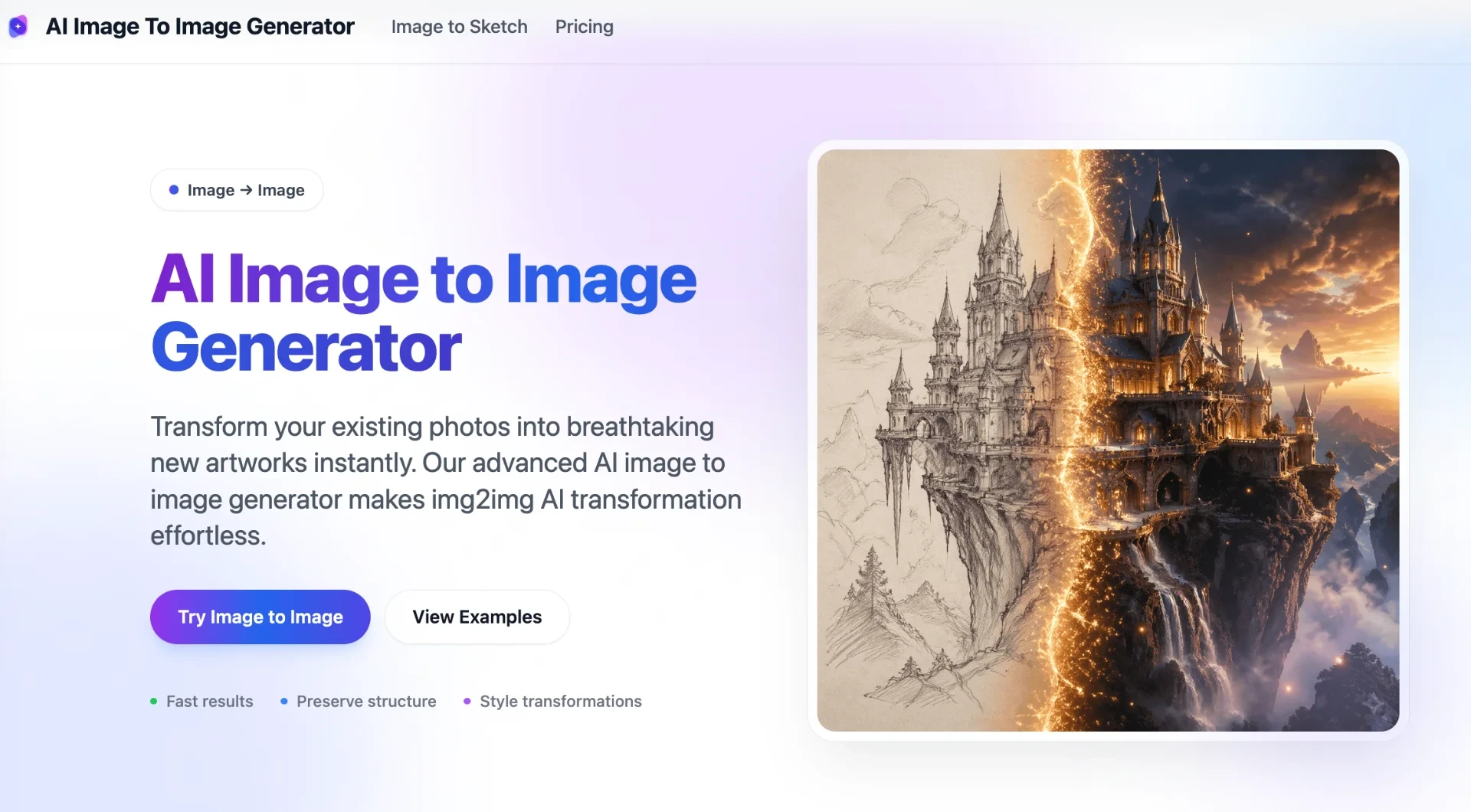 AI Image To Image Generator screenshot