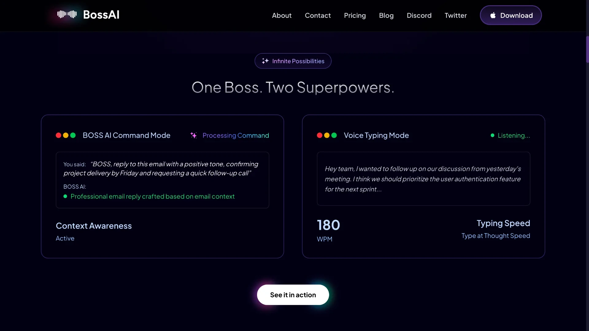 BossAI screenshot