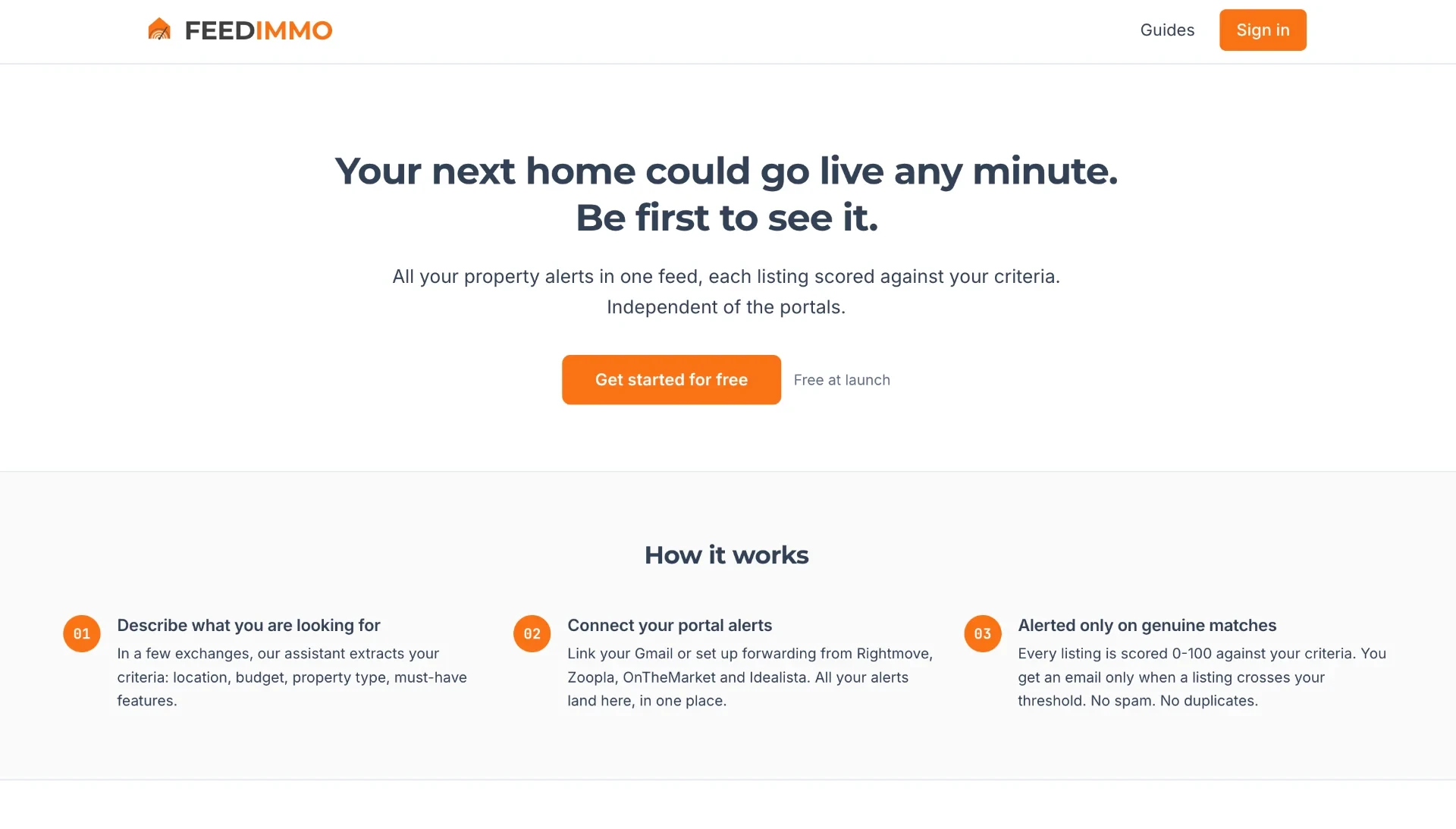 FeedImmo screenshot