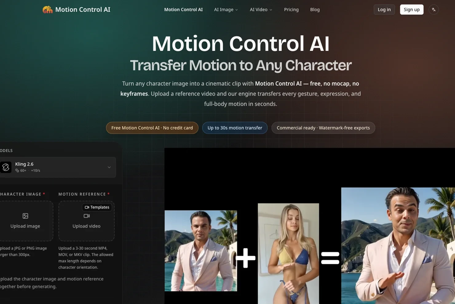 Motion Control AI screenshot