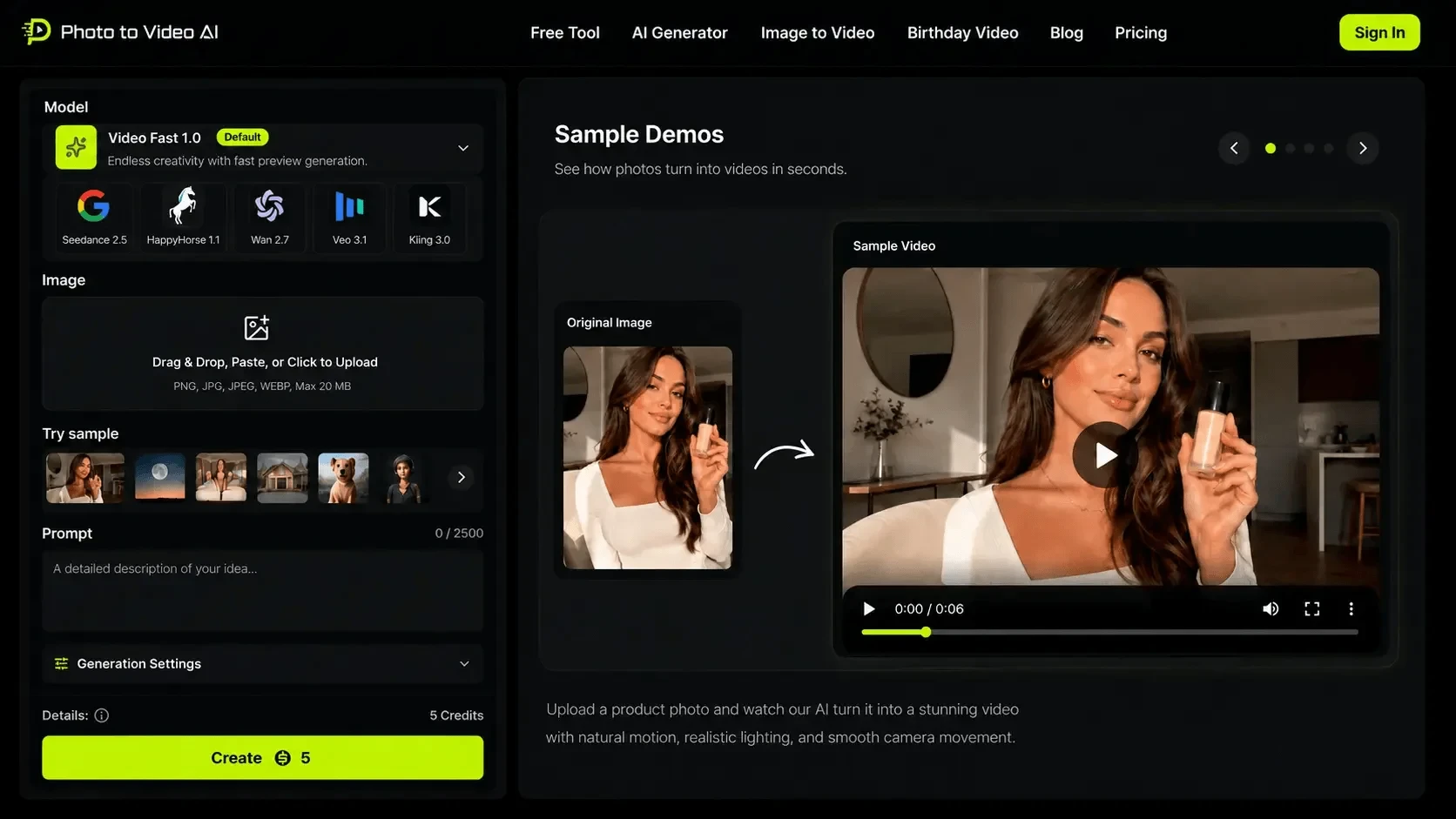 Photo to Video AI Free screenshot