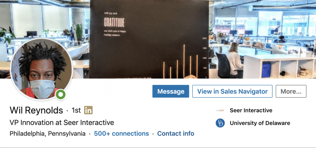 LinkedIn 联系方式