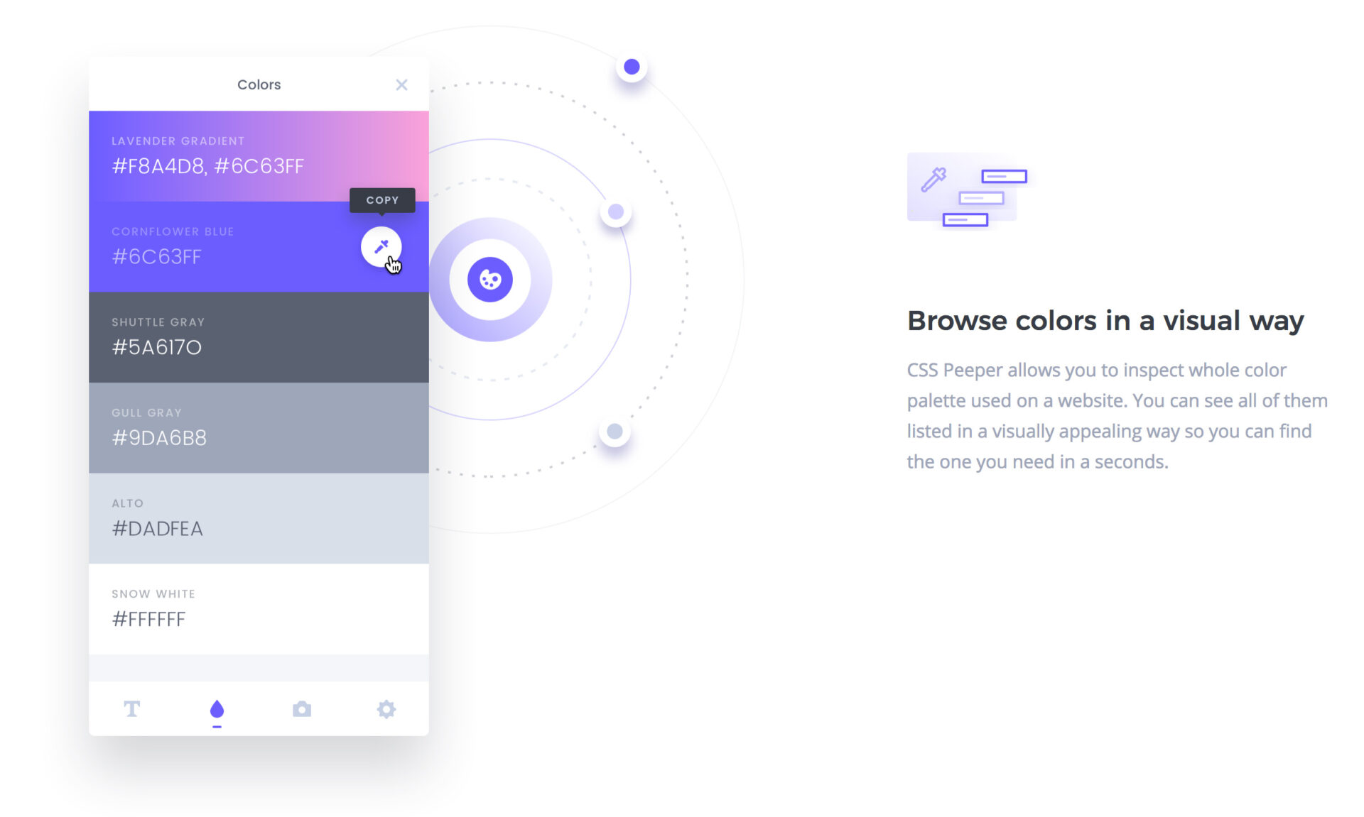website feature section image