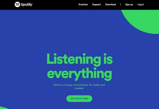 "全渠道营销示例：Spotify"