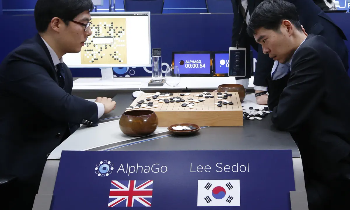 AlphaGo与李世石对战