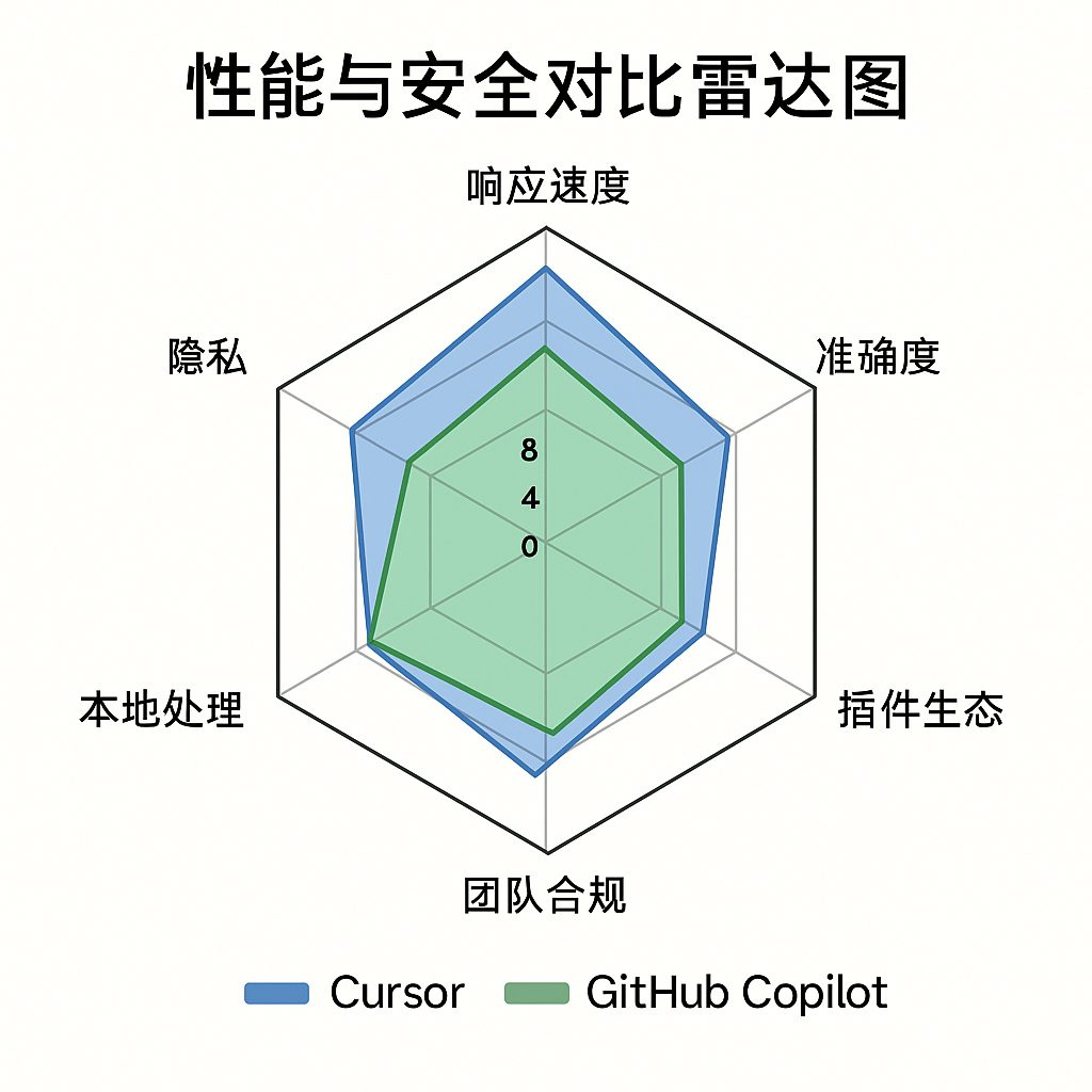 cursor vs github copilot radar