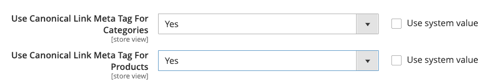 CanonicalTagMagento