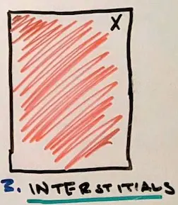Photo of hand drawn page with an 