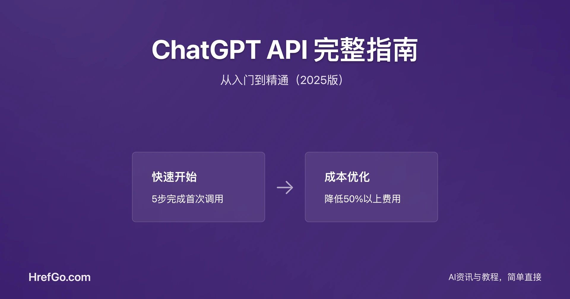 ChatGPT API 入门指南