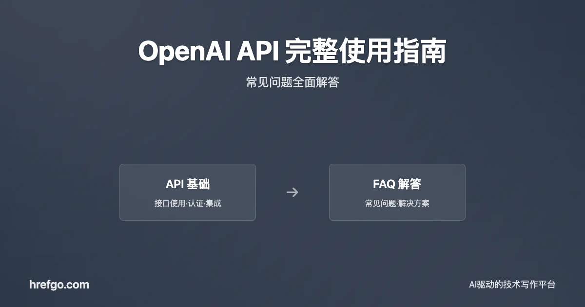 OpenAI API FAQ:常见问题全面解答