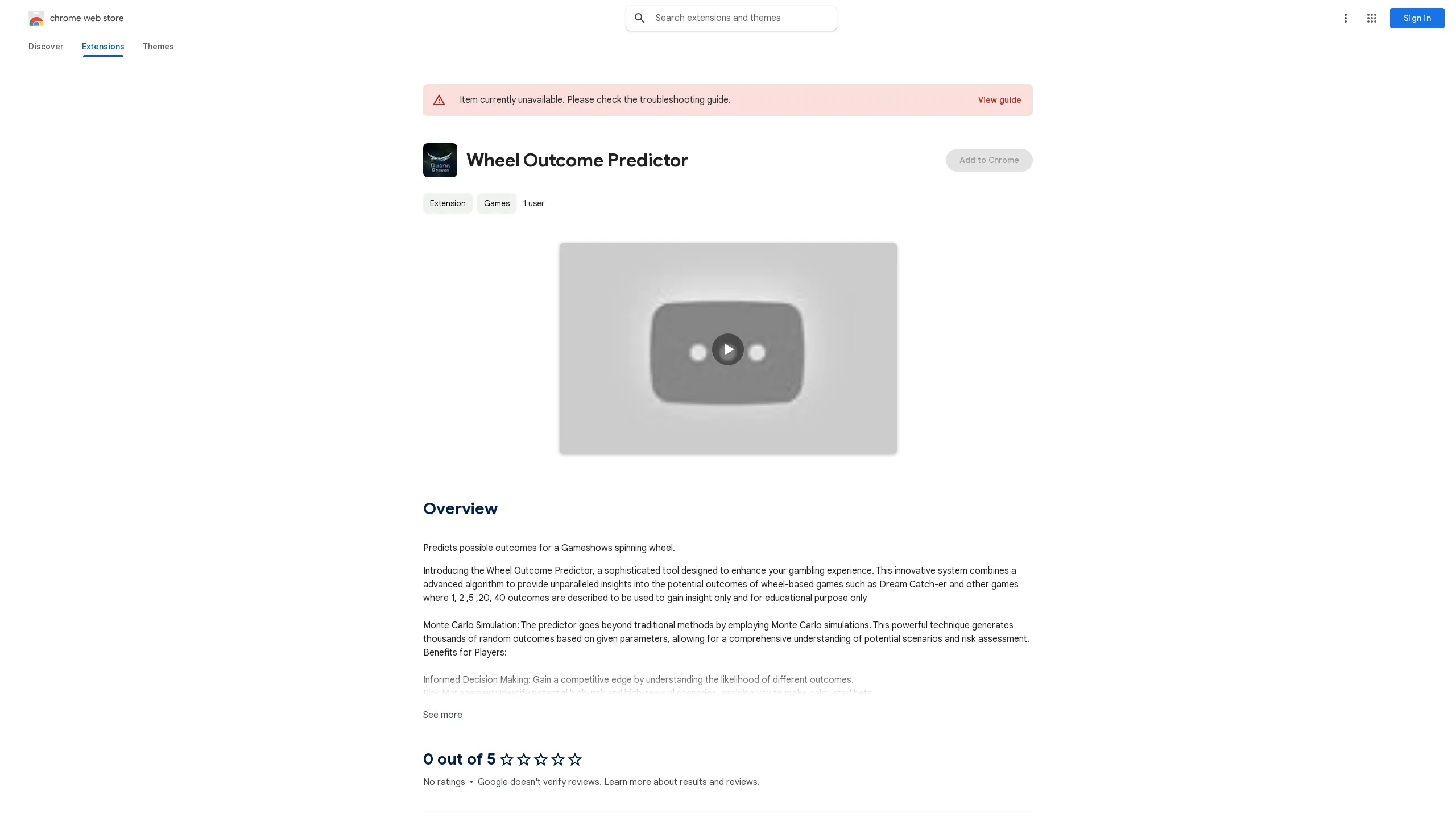 Wheel Predictor Chrome  Store Hrefgo
