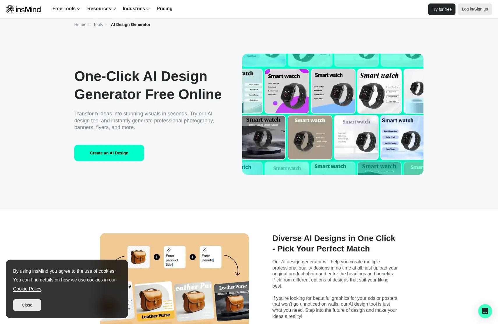 https://www.insmind.com/ai-design-generator